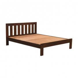 ΕS7121 SOHO Κρεβάτι Διπλό, για Στρώμα 160x200cm, Sheesham Καρυδί