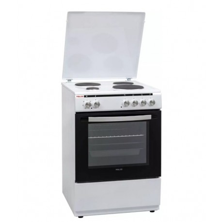 Elco 70217W Κουζίνα 65lt με Εμαγιέ Εστίες Π60εκ. Λευκή A
