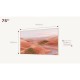 TCL QLED NXTFRAME 75A300W 75" Τηλεόραση Google TV 4K F