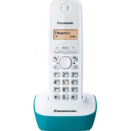 PANASONIC KX-TG1611 ΑΣΥΡΜΑΤΟ ΨΗΦΙΑΚΟ ΤΗΛΕΦΩΝΟ ΛΕΥΚΟ/ΓΑΛΑΖΙΟ