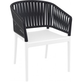 20-0878 PORTOFINO WHITE/BLACK ΠΟΛΥΘΡΟΝΑ ΠΟΛ/ΝΙΟΥ
