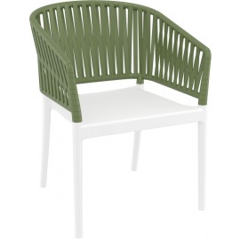 20-0879 PORTOFINO WHITE/OLIVE GREEN ΠΟΛΥΘΡΟΝΑ ΠΟΛ/ΝΙΟΥ