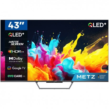 Metz Smart Τηλεόραση 43" 4K UHD QLED 43MQE7600Z HDR (2024) F