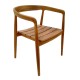 343-000036 Τραπεζαρία 7τεμ.Noody-Wooly pakoworld teak ξύλο σε φυσική απόχρωση
