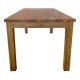 343-000036 Τραπεζαρία 7τεμ.Noody-Wooly pakoworld teak ξύλο σε φυσική απόχρωση