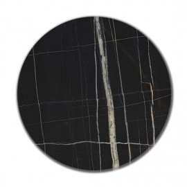 13-0614 HPL Φ69 ΕΠΙΦΑΝΕΙΑ BLACK CARRARA 12mm