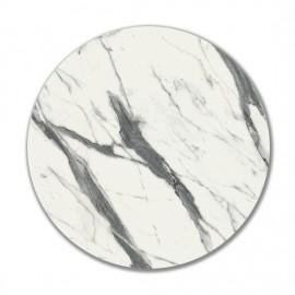 13-0613 HPL Φ69 ΕΠΙΦΑΝΕΙΑ WHITE CARRARA 12mm