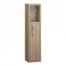 120-000501 Ντουλάπι-στήλη Μaretto pakoworld σε sonoma απόχρωση 16x14x70εκ