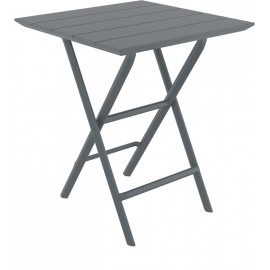 20-0892 HELEN DARK GREY 60Χ60X74εκ. ΤΡΑΠΕΖΙ ΠΤΥΣ/ΝΟ ΠΟΛ/ΝΙΟΥ