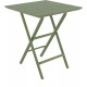 20-0895 HELEN OLIVE GREEN 60Χ60X74εκ. ΤΡΑΠΕΖΙ ΠΤΥΣ/ΝΟ ΠΟΛ/ΝΙΟΥ