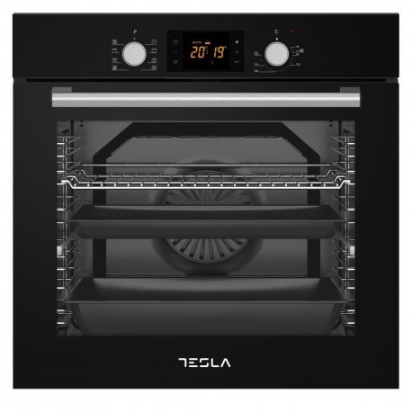 Tesla BO900SB Φούρνος άνω Πάγκου 80lt χωρίς Εστίες Π60εκ. Μαύρος