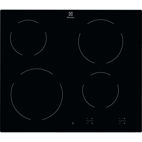 Electrolux  EHF6240IOK Κεραμική Εστία Αυτόνομη με Λειτουργία Κλειδώματος 59.2x52.2εκ.