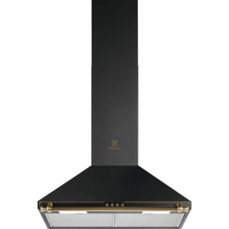 Electrolux EFC226R Απορροφητήρας Καμινάδα 60cm Μαύρος D