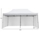 GAZEBO ΕΠΑΓΓΕΛΜΑΤΙΚΟ ΒΑΡΕΩΣ ΤΥΠΟΥ CRESSEN HM21099.01 ΠΤΥΣΣΟΜΕΝΟ ΑΛΟΥΜΙΝΙΟΥ 3x6x3,4Yμ