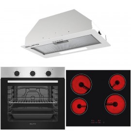 ΣΕΤ ΦΟΥΡΝΟΣ ΗΛΕΚΤΡΙΚΟΣ SF6850BOI INOX 83LT + ΕΣΤΙΑ ΚΕΡΑΜΙΚΗ SF6135 + ΜΗΧΑΝΙΣΜΟΣ ΑΠΟΡΡΟΦΗΣΗΣ SILIFO SF6615 INOX 20.65x53.5x30 4 Ε