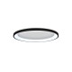 42044-A-Black Inlight Πλαφονιέρα οροφής LED 38W 3CCT από μαύρο μέταλλο και ακρυλικό D:80x5cm (42044-A-Black)