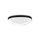 42043-Black Inlight Πλαφονιέρα οροφής LED 25W 3CCT από μαύρο μέταλλο και ακρυλικό D:61,5x5cm (42043-Black)
