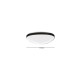 42043-Black Inlight Πλαφονιέρα οροφής LED 25W 3CCT από μαύρο μέταλλο και ακρυλικό D:61,5x5cm (42043-Black)