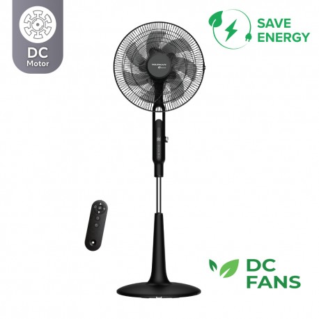 30-0028 Ανεμιστήρας Επιδαπέδιος DC 40W με τηλεχειριστήριο Telemax WindMax28DC+ (TSFD-A5)