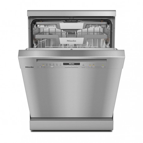 Miele Ελεύθερο Πλυντήριο Πιάτων για 14 Σερβίτσια Π60xY84.5εκ. CleanSteel G 7210 SC Front A