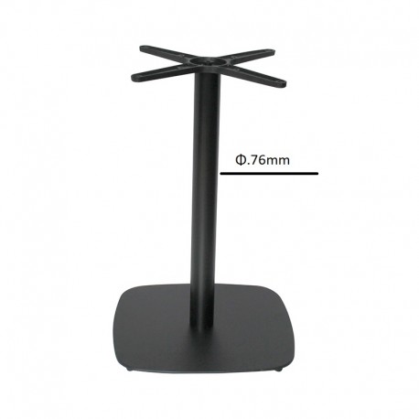 08-0230 FLAT-S 45Χ45Χ72εκ. ΒΑΣΗ ΜΕΤΑΛΛΙΚΗ ΜΕ ΡΕΓ/ΡΟΥΣ 11.6kg