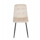 11-1619 OSCAR BEIGE VELVET ΥΦΑΣΜΑ ΚΑΡΕΚΛΑ ΜΕΤΑΛΛΙΚΗ