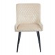 11-1627 VANESA BEIGE VELVET ΥΦΑΣΜΑ ΚΑΡΕΚΛΑ ΜΕΤΑΛΛΙΚΗ