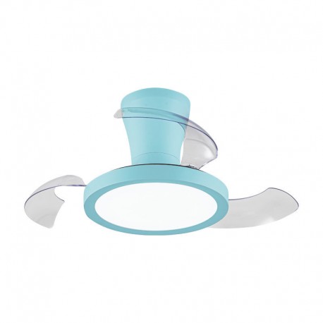800685 Ανεμιστήρας Οροφής PRCF-80685 Primo Kids Series DC 26-- 65εκ. Με Τηλεχειριστήριο 1 Φως LED 3Φτερά Μπλέ