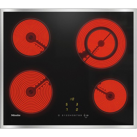 Miele KM 6520 FR Κεραμική Εστία με Πλαίσιο Αυτόνομη με Λειτουργία Κλειδώματος 57.4x50.4εκ.