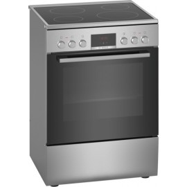 Bosch Κουζίνα 66lt με Κεραμικές Εστίες Π60εκ. Inox A