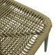 373-000012 Καρέκλα αλουμινίου-pe rattan Agus pakoworld στοιβαζόμενη σε καφέ απόχρωση 55x63x77εκ