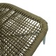 373-000013 Καρέκλα αλουμινίου-pe rattan Agus pakoworld στοιβαζόμενη σε λευκή απόχρωση 55x63x77εκ