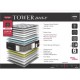 LINEA/ RED ZIPPER TOWER MAX +MEMORY ALL INCLUSIVE ΜΟΝΟ ΑΝΑΤΟΜΙΚΟ ΣΤΡΩΜΑ 90X200X28 CM+ Δώρο μαξιλ΄΄αρι+Κάλυμμα
