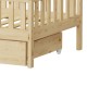 370-000013 Παιδικό κρεβάτι Piccolo τ.Montessori με 2 συρτάρια pakoworld ξύλο πεύκου σε φυσική απόχρωση 90x190εκ
