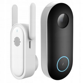 Imilab Ασύρματο Κουδούνι Πόρτας Wi-Fi Συμβατό με Alexa και Google Home Λευκό (CMSXJ33A)