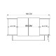 197-000317 Μπουφές Diona pakoworld σε ανθρακί - oak απόχρωση 180x45x80εκ