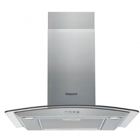 Hotpoint PHGC6.4 FLMX Απορροφητήρας Καμινάδα - Τζάκι 60 cm Inox C