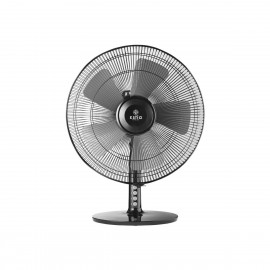 06-21085 ESTIA ΑΝΕΜΙΣΤΗΡΑΣ ΕΠΙΤΡΑΠΕΖΙΟΣ LEVANTO 40cm 55w ΜΑΥΡΟΣ