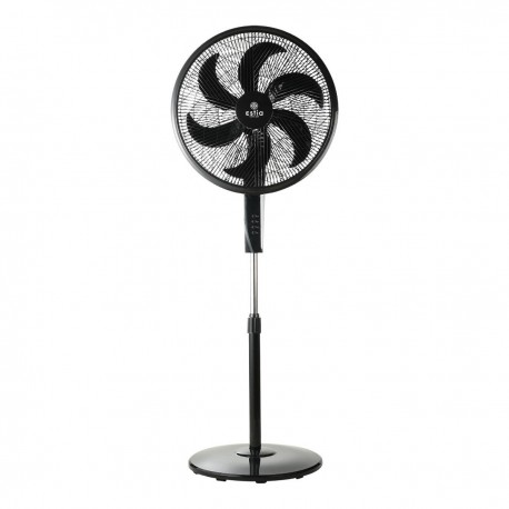 06-21146 ESTIA ΑΝΕΜΙΣΤΗΡΑΣ ΣΤΑΝΤ ΕΠΙΔΑΠΕΔΙΟΣ AITHER 45cm 75w ΜΑΥΡΟΣ