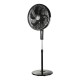 06-21146 ESTIA ΑΝΕΜΙΣΤΗΡΑΣ ΣΤΑΝΤ ΕΠΙΔΑΠΕΔΙΟΣ AITHER 45cm 75w ΜΑΥΡΟΣ