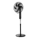 06-21115 ESTIA ΑΝΕΜΙΣΤΗΡΑΣ ΣΤΑΝΤ ΕΠΙΔΑΠΕΔΙΟΣ BOW 40cm 60w ΜΑΥΡΟΣ