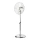 06-21535 ESTIA ΑΝΕΜΙΣΤΗΡΑΣ ΣΤΑΝΤ ΕΠΙΔΑΠΕΔΙΟΣ RETROFLOW 40cm 50w ΜΕΤΑΛΛΙΚΟΣ ΑΣΗΜΙ