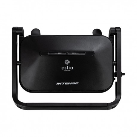 06-23645 ESTIA ΤΟΣΤΙΕΡΑ INTENSE DARK 2 ΘΕΣΕΩΝ 1300w ΜΕ ΑΝΤΙΚΟΛΛΗΤΙΚΕΣ ΠΛΑΚΕΣ ΜΑΤ