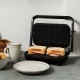 06-23645 ESTIA ΤΟΣΤΙΕΡΑ INTENSE DARK 2 ΘΕΣΕΩΝ 1300w ΜΕ ΑΝΤΙΚΟΛΛΗΤΙΚΕΣ ΠΛΑΚΕΣ ΜΑΤ