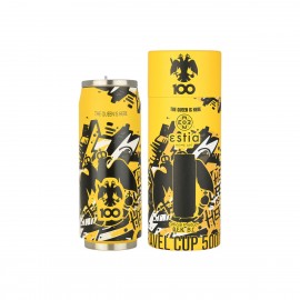 00-27148 ESTIA ΘΕΡΜΟΣ TRAVEL CUP AEK BC EDITION THE QUEEN IS HERE 500ml
