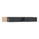 361-000074 Κονσόλα με 2 συρτάρια Doha pakoworld mdf σε μαύρη με oak απόχρωση 120x41x20cm