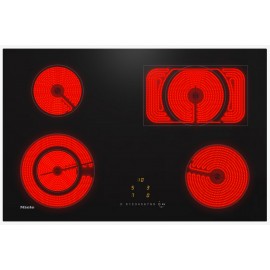 Miele KM 6523 FL Κεραμική Εστία με Πλαίσιο Αυτόνομη με Λειτουργία Κλειδώματος 75.2x49.2εκ.