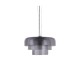 4068-Smoky Inlight Κρεμαστό Φωτιστικό LED 12W 3CCT απο φιμέ γυαλί D:42x23cm (4068-Smoky)