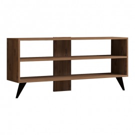 120-000538 Έπιπλο τηλεόρασης Prestige pakoworld σε sonoma απόχρωση 120x29,6x50εκ