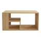 120-000510 Τραπέζι σαλονιού Sobu pakoworld σε oak απόχρωση 80x50x40εκ